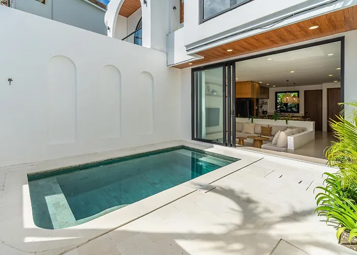 ヴィラ Nuve - Chic 2br Mediterranean Pool In Pererenan