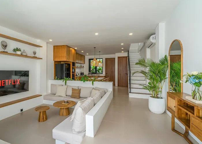 ヴィラ Nuve - Chic 2br Mediterranean Pool In Pererenan チャングー