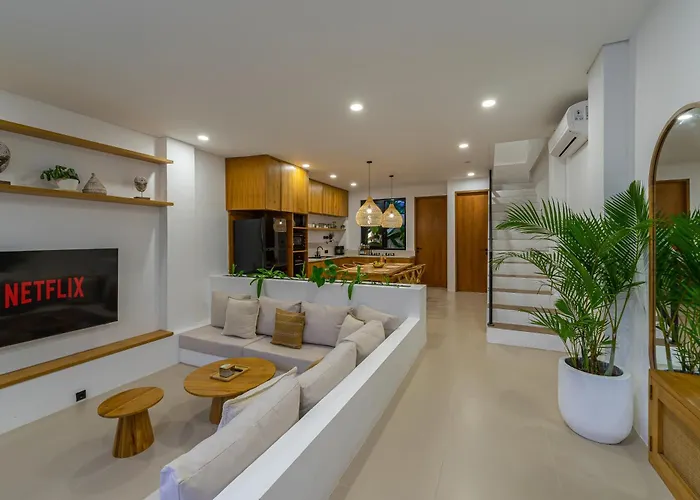 Nuve - Chic 2br Mediterranean Pool In Pererenan * チャングー