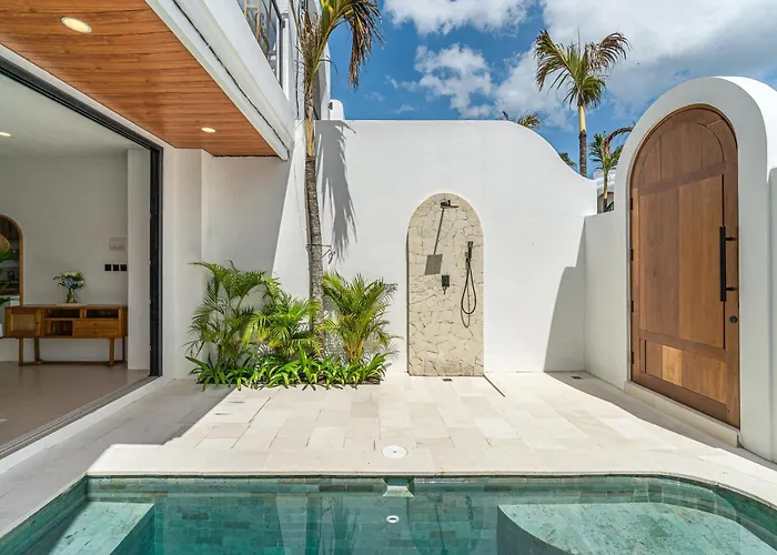 Nuve - Chic 2br Mediterranean Pool In Pererenan *